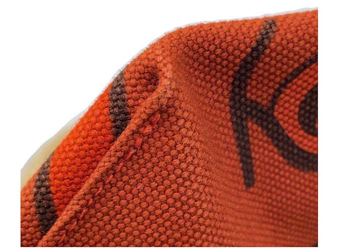 Hermès Hermes Steeple große Tragetasche in Orange - Ansicht 8