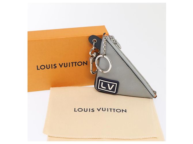 LOUIS VUITTON Monogram satellite Portachiavi Charm Argento MP2217 LV Auth 93701A - vista 12