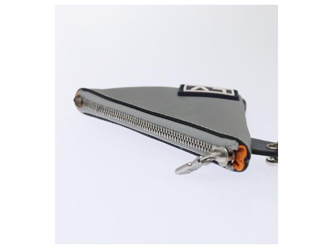 LOUIS VUITTON Monogram satellite Portachiavi Charm Argento MP2217 LV Auth 93701A - vista 5