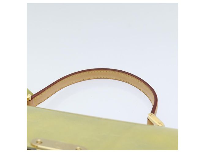 LOUIS VUITTON Monogram Vernis Borsa a Mano Spring Street Grigio M91029 LV Auth ep5954 - vista 14