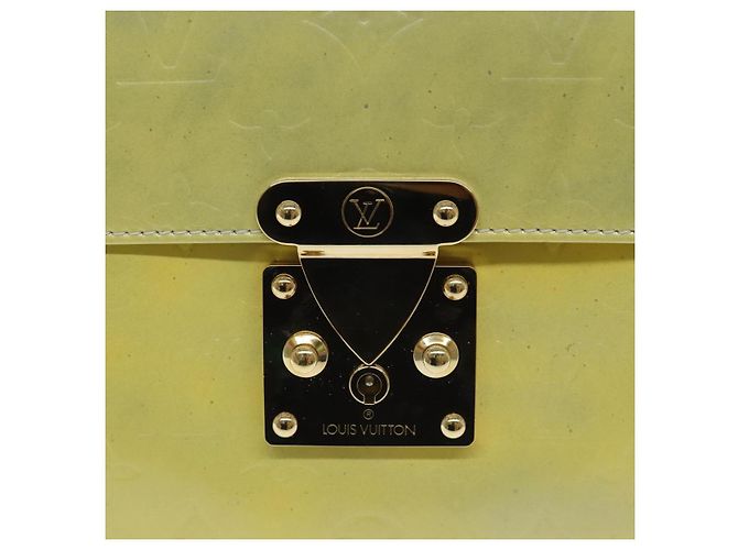 LOUIS VUITTON Monogram Vernis Borsa a Mano Spring Street Grigio M91029 LV Auth ep5954 - vista 18