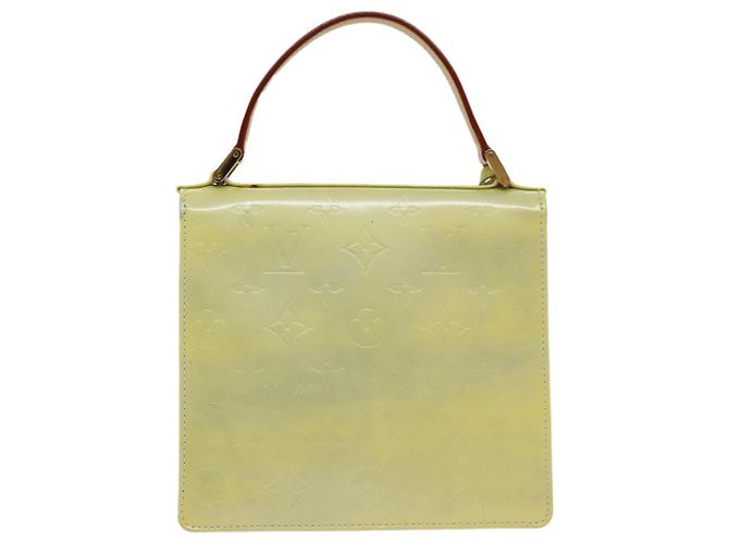 LOUIS VUITTON Monogram Vernis Borsa a Mano Spring Street Grigio M91029 LV Auth ep5954 - vista 2
