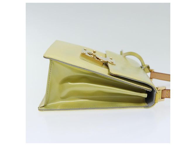 LOUIS VUITTON Monogram Vernis Borsa a Mano Spring Street Grigio M91029 LV Auth ep5954 - vista 3