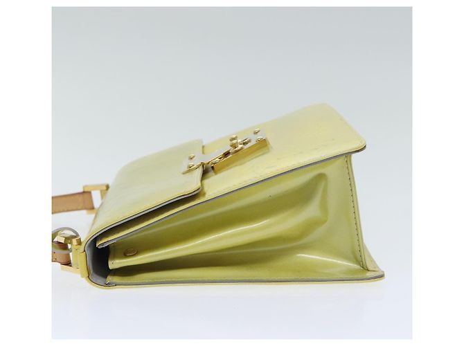 LOUIS VUITTON Monogram Vernis Borsa a Mano Spring Street Grigio M91029 LV Auth ep5954 - vista 4