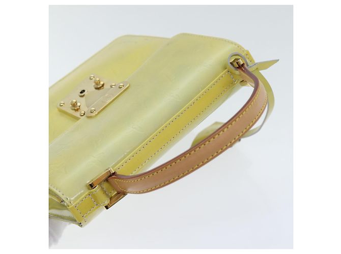 LOUIS VUITTON Monogram Vernis Borsa a Mano Spring Street Grigio M91029 LV Auth ep5954 - vista 6