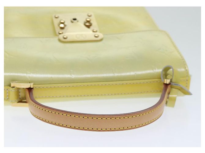 LOUIS VUITTON Monogram Vernis Borsa a Mano Spring Street Grigio M91029 LV Auth ep5954 - vista 7