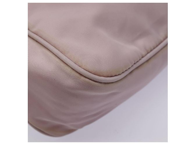 PRADA Mini Borsa a Mano Nylon Rosa Auth bs18406 - vista 12