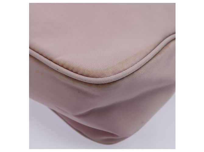 PRADA Mini Borsa a Mano Nylon Rosa Auth bs18406 - vista 13