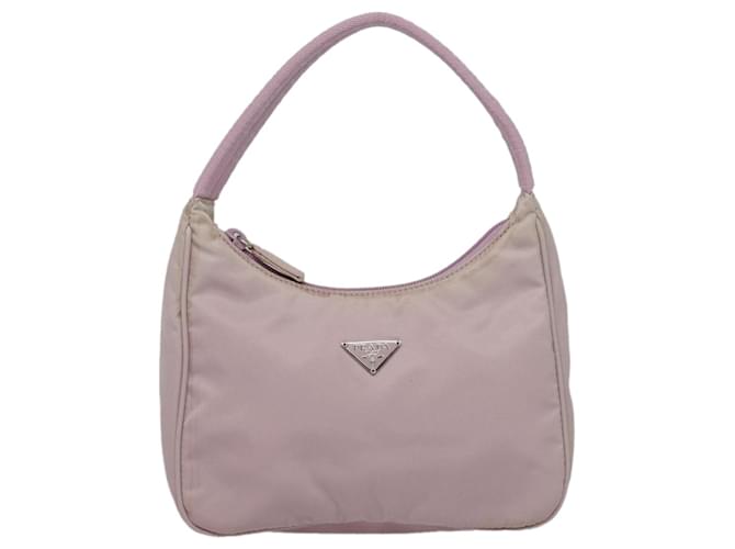 PRADA Mini Borsa a Mano Nylon Rosa Auth bs18406 - vista 2