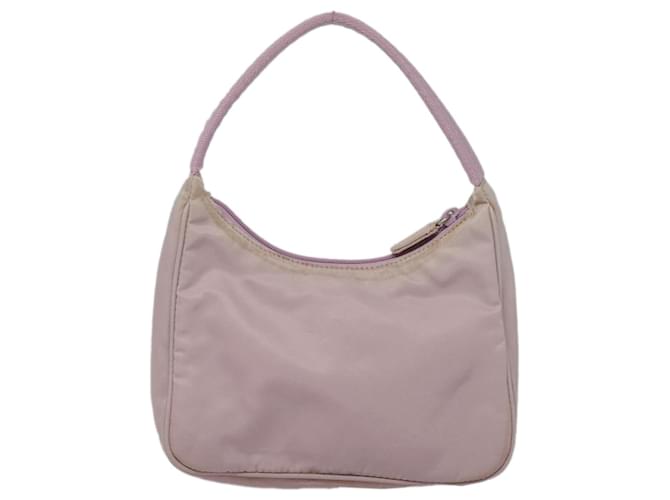PRADA Mini Borsa a Mano Nylon Rosa Auth bs18406 - vista 3