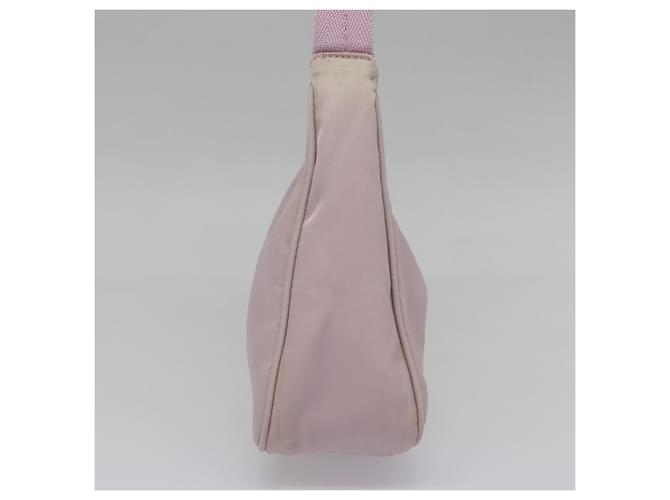 PRADA Mini Borsa a Mano Nylon Rosa Auth bs18406 - vista 4