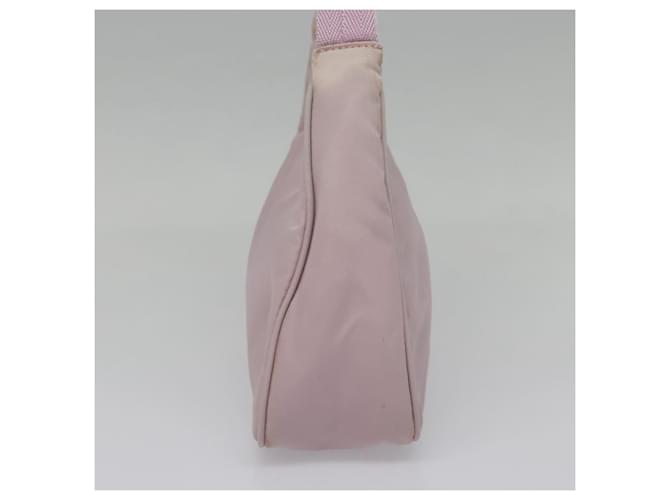 PRADA Mini Borsa a Mano Nylon Rosa Auth bs18406 - vista 5