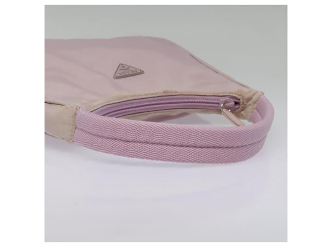 PRADA Mini Borsa a Mano Nylon Rosa Auth bs18406 - vista 7
