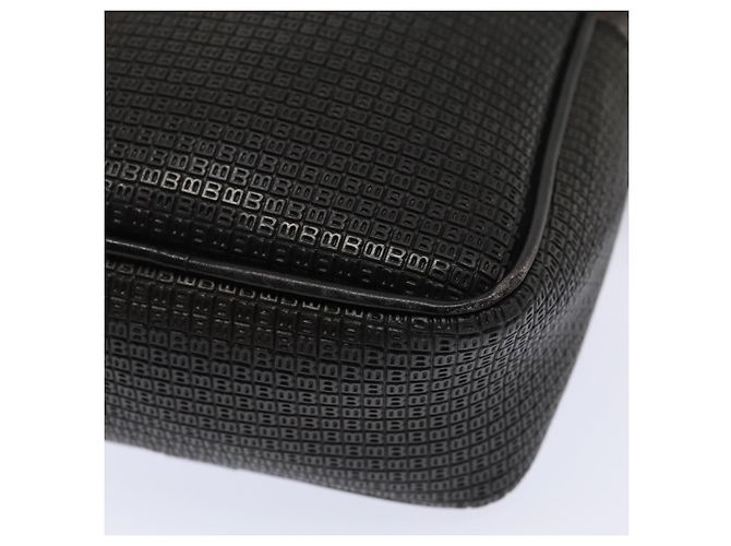BALLY Borsa a Spalla in Pelle PVC Nera Auth ti2094 Nero - vista 12