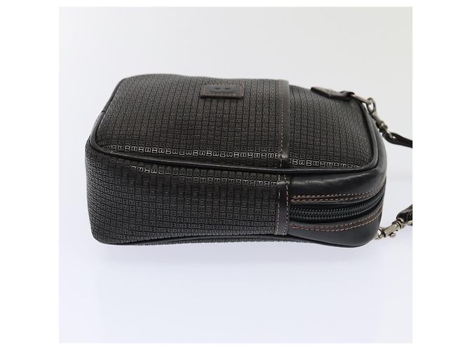BALLY Borsa a Spalla in Pelle PVC Nera Auth ti2094 Nero - vista 4