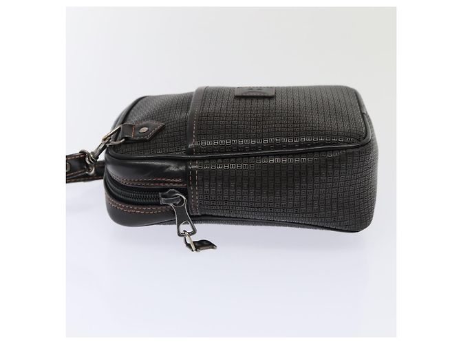 BALLY Borsa a Spalla in Pelle PVC Nera Auth ti2094 Nero - vista 5