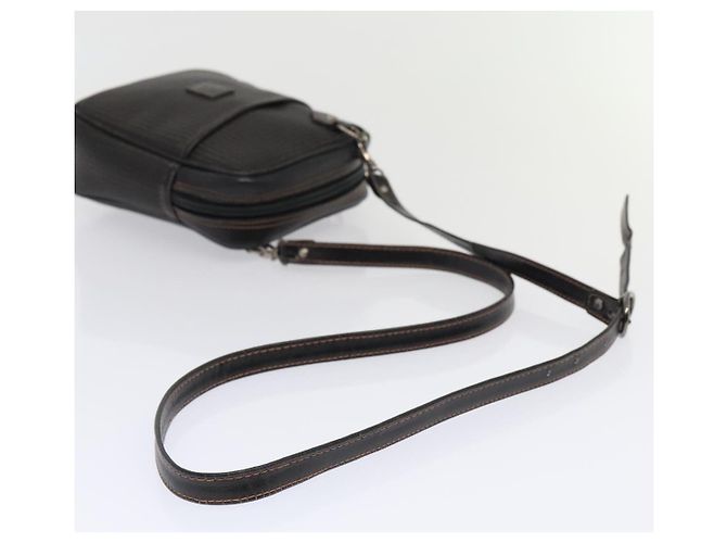 BALLY Borsa a Spalla in Pelle PVC Nera Auth ti2094 Nero - vista 7