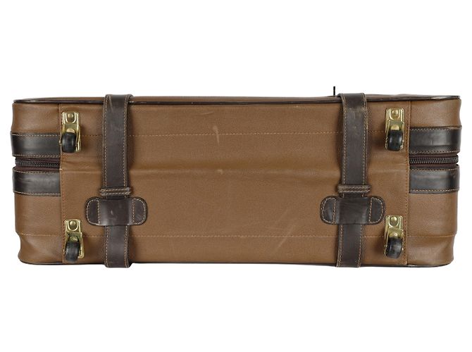 Trussardi Vintage-Ledergepäck Braun - Ansicht 5