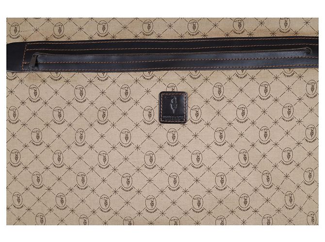 Trussardi Vintage-Ledergepäck Braun - Ansicht 9