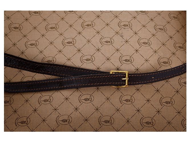 Großes Ledergepäck von Trussardi Braun - Ansicht 14