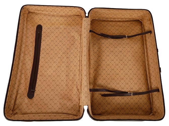 Großes Ledergepäck von Trussardi Braun - Ansicht 5