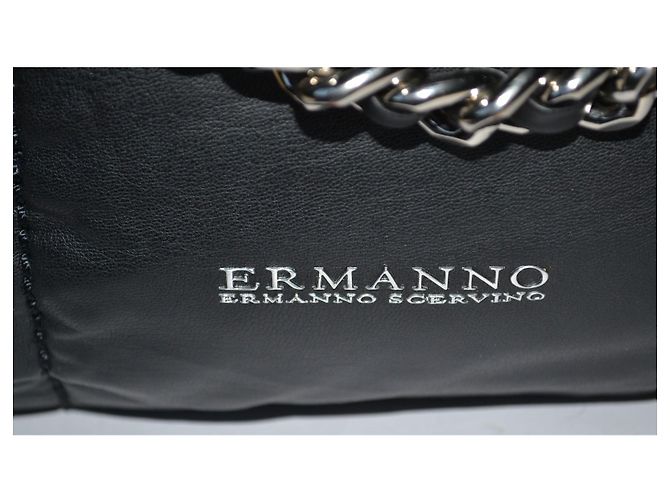 Ermanno Scervino Handtasche schwarz aus Kunstleder - Ansicht 2