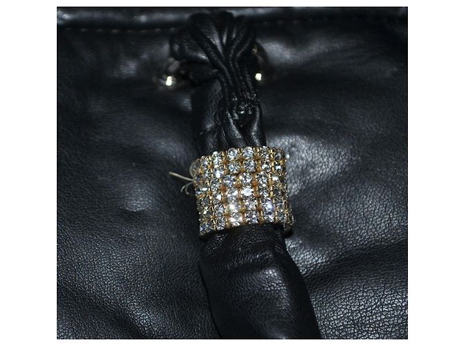 Ermanno Scervino Handtasche schwarz aus Kunstleder - Ansicht 3