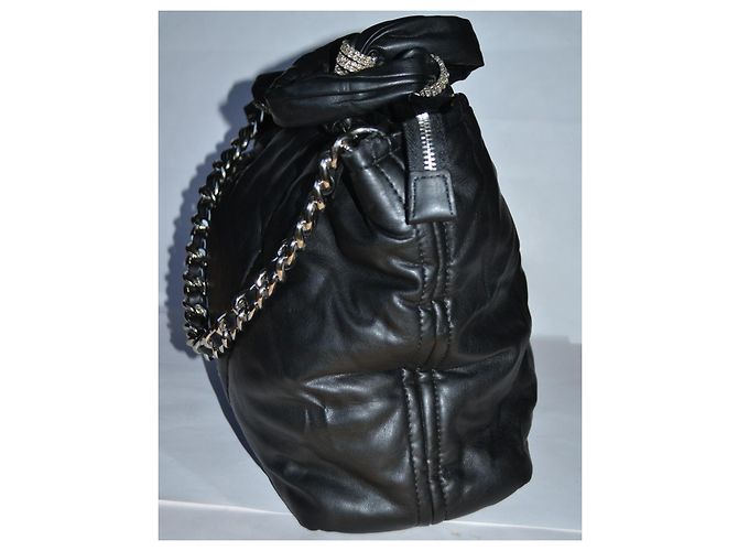 Ermanno Scervino Handtasche schwarz aus Kunstleder - Ansicht 4