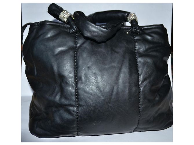 Ermanno Scervino Handtasche schwarz aus Kunstleder - Ansicht 5