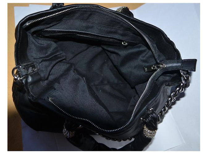 Ermanno Scervino Handtasche schwarz aus Kunstleder - Ansicht 8