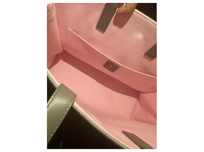 Givenchy G-Tote Tasche medium rosa grau Baumwolle Pink - Ansicht 7