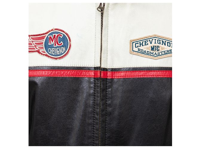 Autre Marque Chevignon Biker-Lederjacke Mehrfarben - Ansicht 7