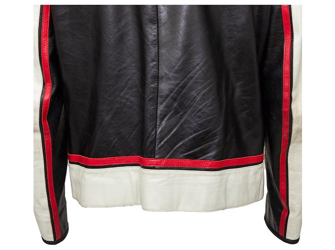 Autre Marque Chevignon Biker-Lederjacke Mehrfarben - Ansicht 8