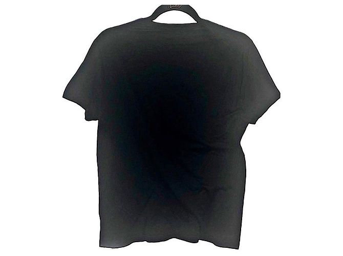 Authentic Alexander McQueen Black Striped Skull Tee - view 4