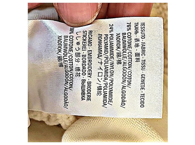 Botines cortos de algodón raro con acento de web Gucci 23 SS auténticos Blanco - vista 11