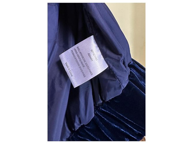 Autre Marque Rabens Saloner Abbelin Samtjacke Blau - Ansicht 9