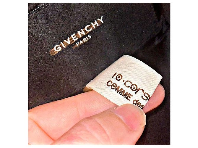 Authentic Givenchy x CDG Riccardo Tisci Runway 4G Emblem Limitierte Auflage Blazer Schwarz - Ansicht 8