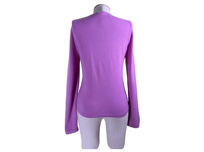 Strenesse Kaschmir Cardigan Lila - Ansicht 3