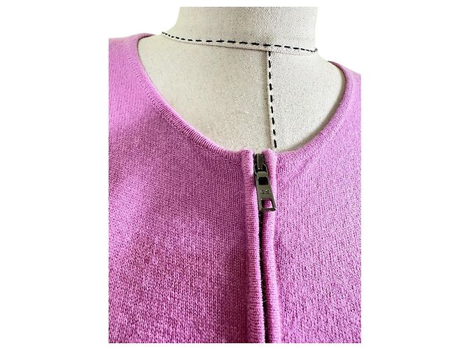 Strenesse Kaschmir Cardigan Lila - Ansicht 4
