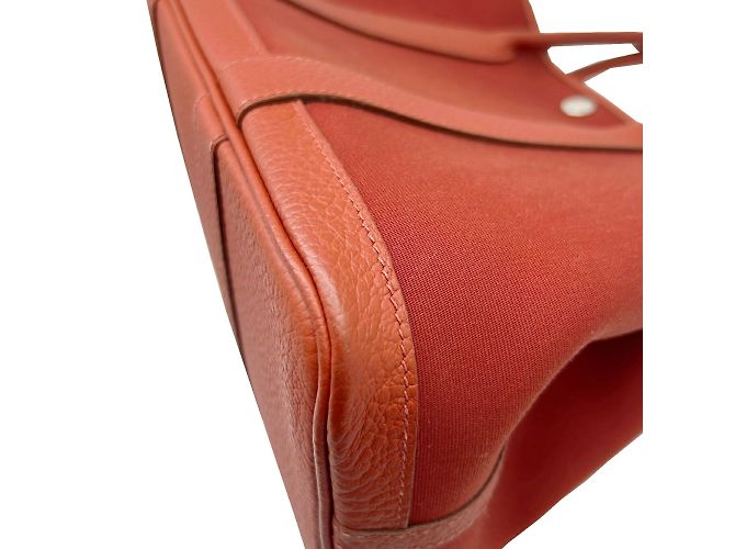 Hermès Borsa Tote TPM Hermes Garden Rosso - vista 3