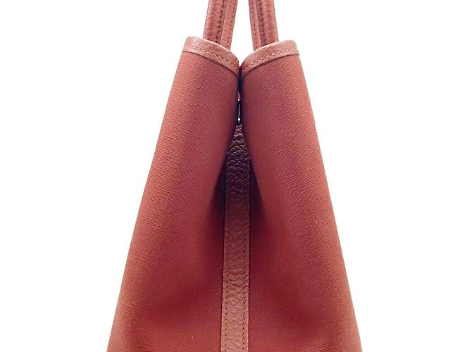 Hermès Borsa Tote TPM Hermes Garden Rosso - vista 9