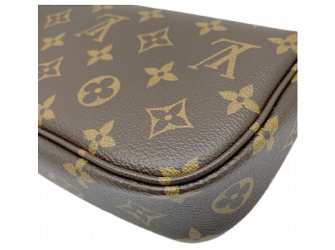 Ivy Louis Vuitton Monogram Brieftasche mit Kette Braun - Ansicht 10
