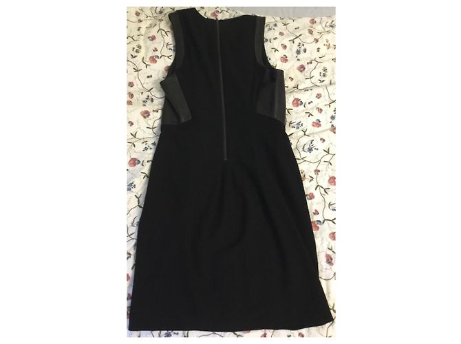Conjunto de saia e casaco preto de lã Helmut Lang - vista 7