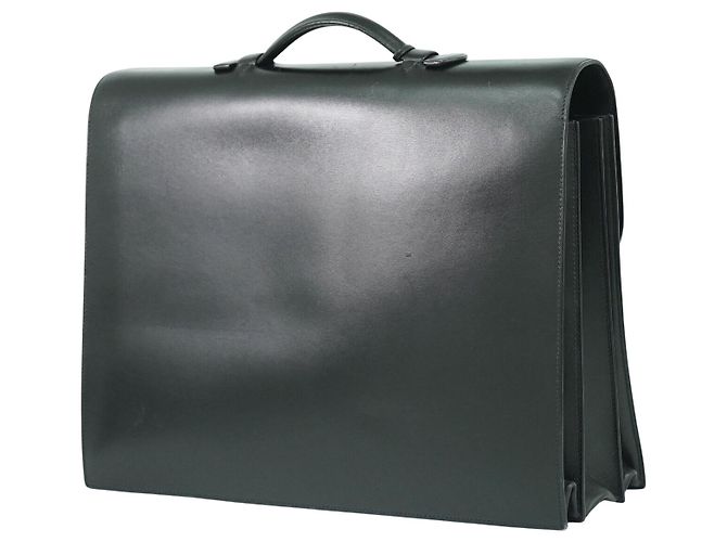 Sac à dépêches Borsa da spedizione Hermès Nero - vista 2