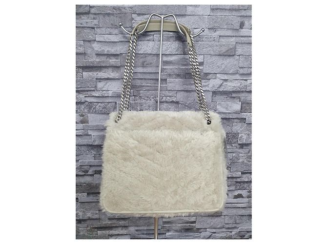 Yves Saint Laurent Bolsa de pele Niki Saint Laurent Verde - vista 3