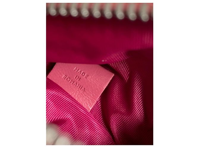 Pochette per telefono Lancel Midi-Minuit in pelle trapuntata rosa - vista 14
