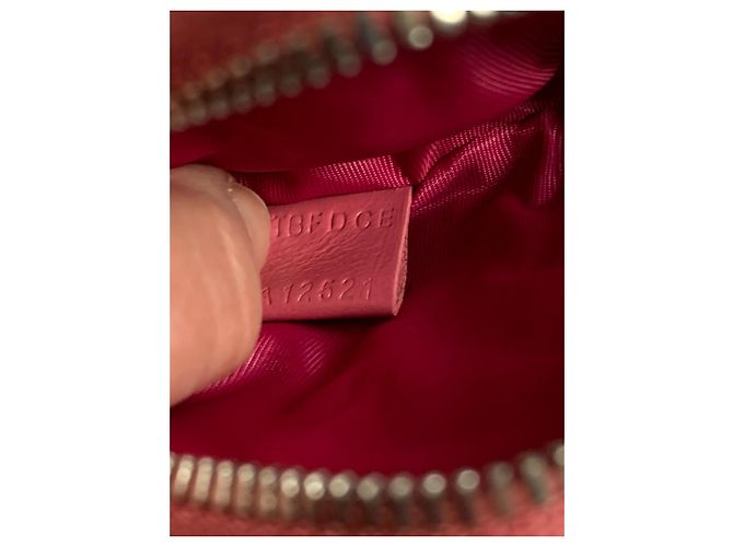 Pochette per telefono Lancel Midi-Minuit in pelle trapuntata rosa - vista 17
