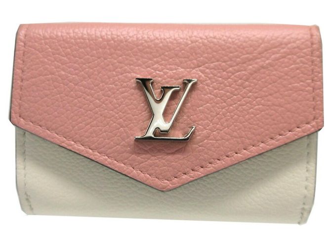 Cartera Lock M63978 de cuero rosa Louis Vuitton - vista 2