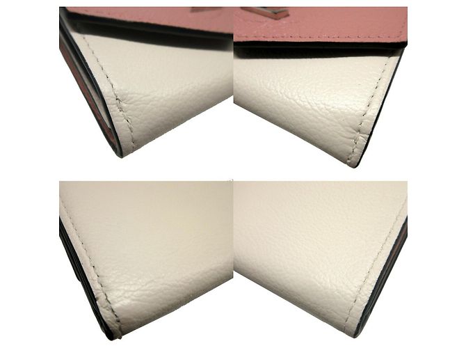 Cartera Lock M63978 de cuero rosa Louis Vuitton - vista 8