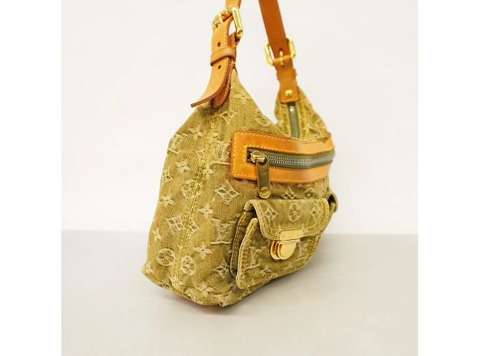 Bolsa de ombro em denim Monogram Louis Vuitton - vista 2